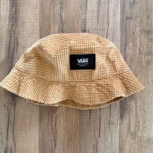 VANS PATCH BUCKET HAT - BONE BROWN